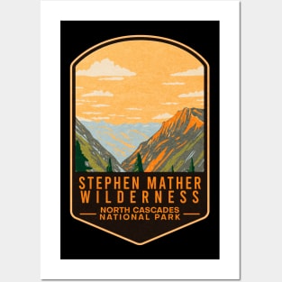 The Stephen Mather Wilderness Cascades National Park Posters and Art